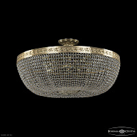 Хрустальная потолочная люстра Bohemia IVELE Crystal 19051/70IV G
