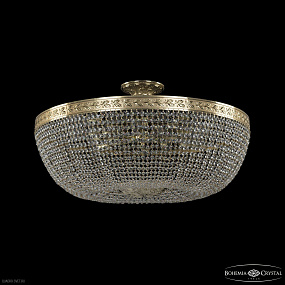 Хрустальная потолочная люстра Bohemia IVELE Crystal 19051/70IV G