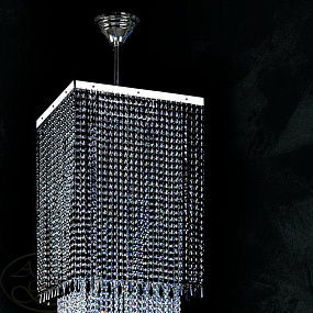 Люстра большая ARTGLASS AMBRA NICKEL CE