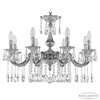 Подвесная хрустальная люстра Bohemia Ivele Crystal Verona 72101/8/210 A NW