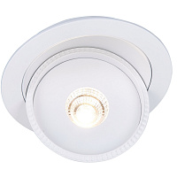 Встраиваемый точечный светильник Arte Lamp STUDIO A3015PL-1WH
