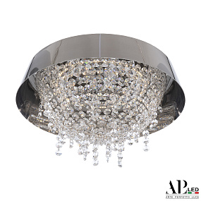 Хрустальная потолочная светодиодная люстра APL LED Rimini S514.0.36.B.3000