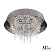 Хрустальная потолочная светодиодная люстра APL LED Rimini S514.0.36.B.3000