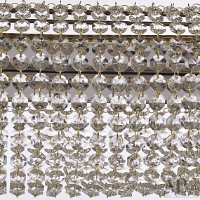 Хрустальная подвесная светодиодная люстра APL LED Rimini S504.0.80.A.4000.Gold