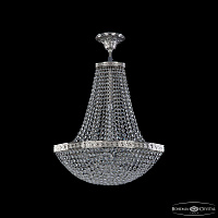Хрустальная подвесная люстра Bohemia IVELE Crystal 19323/H2/45IV Ni