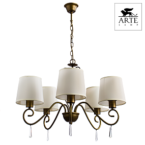 Люстра подвесная Arte Lamp CAROLINA A9239LM-5BR