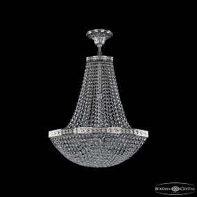 Хрустальная подвесная люстра Bohemia IVELE Crystal 19323/H2/45IV Ni