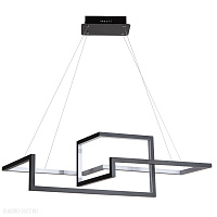 Подвесная светодиодная люстра Arte Lamp MERCURE A6011SP-2BK