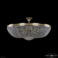Большая хрустальная люстра Bohemia IVELE Crystal 19281/90IV G