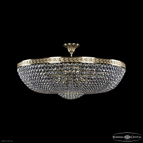 Большая хрустальная люстра Bohemia IVELE Crystal 19281/90IV G