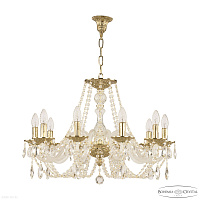 Хрустальная подвесная люстра Bohemia IVELE Crystal 1601/10/240 G