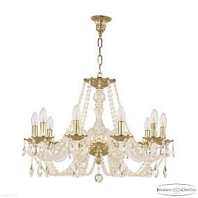 Хрустальная подвесная люстра Bohemia IVELE Crystal 1601/10/240 G
