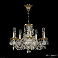 Хрустальная подвесная люстра Bohemia IVELE Crystal 16202/5/141 G