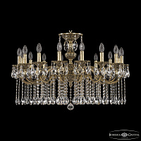 Подвесная хрустальная люстра Bohemia Ivele Crystal Verona 72201/16/300 A GB