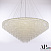 Большая хрустальная светодиодная люстра APL LED Sicilia SH13.100.C.Ni.4000