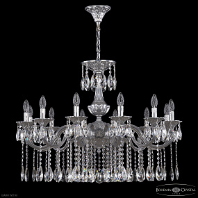Большая хрустальная люстра Bohemia IVELE Crystal AL78101/12/300 A CG