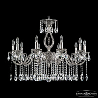 Подвесная хрустальная люстра Bohemia Ivele Crystal Verona 72401/10/300 A NB FD2M