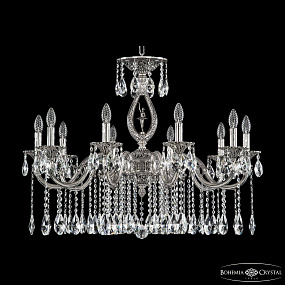 Подвесная хрустальная люстра Bohemia Ivele Crystal Verona 72401/10/300 A NB FD2M