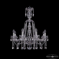Хрустальная подвесная люстра Bohemia IVELE Crystal 1413/8/220/XL-73 Ni