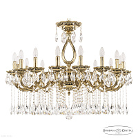 Подвесная хрустальная люстра Bohemia Ivele Crystal 75301/16/300 A GB