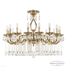 Подвесная хрустальная люстра Bohemia Ivele Crystal 75301/16/300 A GB