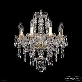 Хрустальная подвесная люстра Bohemia IVELE Crystal 1415/8/141 G