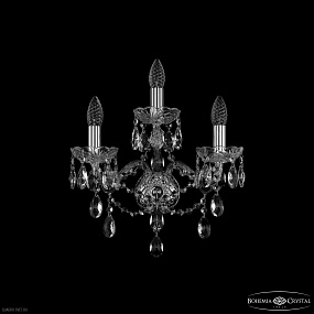 Бра хрустальное Bohemia IVELE Crystal 1415B/2+1/165 Ni