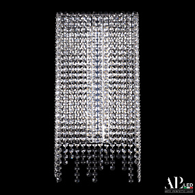 Бра хрустальное светодиодное APL LED Sicilia SH500.B1.25-50.B.Ni.4000