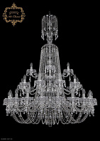 Большая хрустальная люстра Bohemia Art Classic 11.24.20+10+5.400.3d.XL-95.Cr.V0300