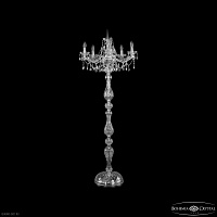 Хрустальный торшер Bohemia IVELE Crystal 1413T1/5/200-160 Ni