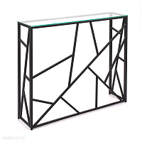Узкий консольный столик в прихожую AllConsoles  1052-CB clear
