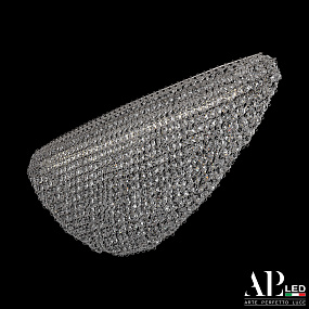 Хрустальная потолочная светодиодная люстра APL LED Rimini S505.0.80.A.4000