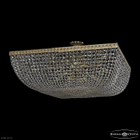 Большая хрустальная люстра Bohemia IVELE Crystal 19282/100IV G