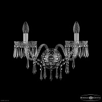 Бра хрустальное Bohemia IVELE Crystal 1403B/2/195/XL Ni