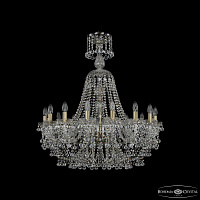 Большая хрустальная люстра Bohemia IVELE Crystal 1409/16/300/XL-96 Pa