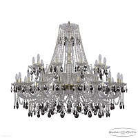 Большая хрустальная люстра Bohemia IVELE Crystal 1411/20+10/460 G K731