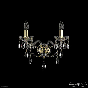 Бра с хрусталем Bohemia IVELE Crystal 1415B/2/165 G