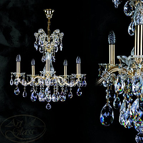 Люстра подвесная ARTGLASS MARIA TEREZIA 34 CE