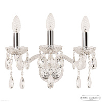 Бра хрустальное Bohemia IVELE Crystal 107B/3/141 Ni