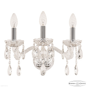 Бра хрустальное Bohemia IVELE Crystal 107B/3/141 Ni
