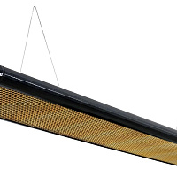 Бильярдный светильник плоский «Nautilus» (черная) пирамида 320x31x6 75.320.02.7