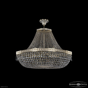 Хрустальная подвесная люстра Bohemia IVELE Crystal 19013/H1/80IV GW
