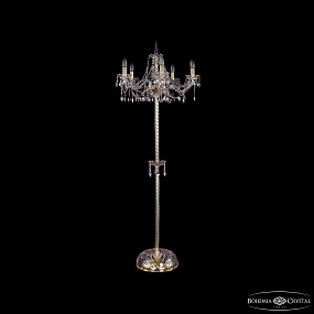 Хрустальный торшер Bohemia IVELE Crystal 1413T2/5/200-160/G