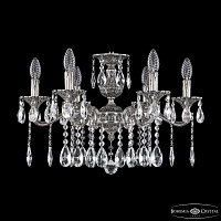 Подвесная хрустальная люстра Bohemia Ivele Crystal Verona 72202/6/175 A NB