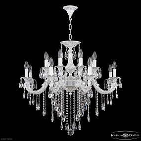 Большая хрустальная люстра Bohemia IVELE Crystal AL79118/16/285 B WMN