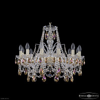 Хрустальная подвесная люстра Bohemia IVELE Crystal 1411/12/240 G K777