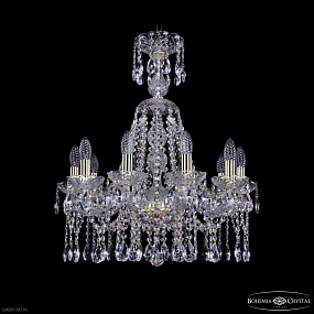 Хрустальная подвесная люстра Bohemia IVELE Crystal 1413/10/200/XL-66 G