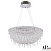 Хрустальная подвесная светодиодная люстра APL LED Sicilia SH501.0.50.B.LED -DIM.Ni