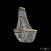Бра с хрусталем Bohemia IVELE Crystal 19322B/H2/35IV Pa