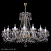 Люстра подвесная ARTGLASS CR 0004-16-20-CE